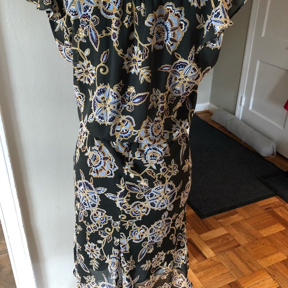 Zara Multi Color Patterned Dress Size M - Picture 6 of 8